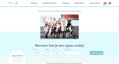 Desktop Screenshot of oppasmadelief.nl